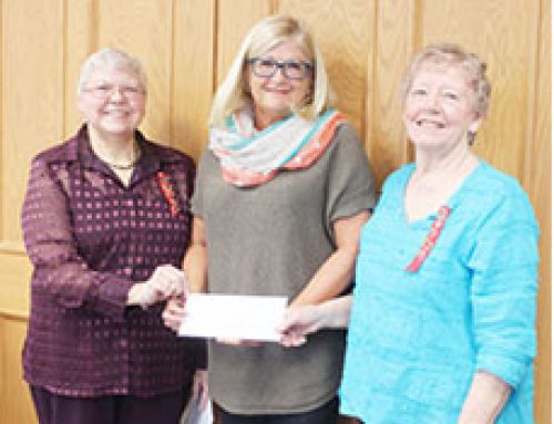 Auxiliary Presents $15,000 Donation to Hospital Foundation
