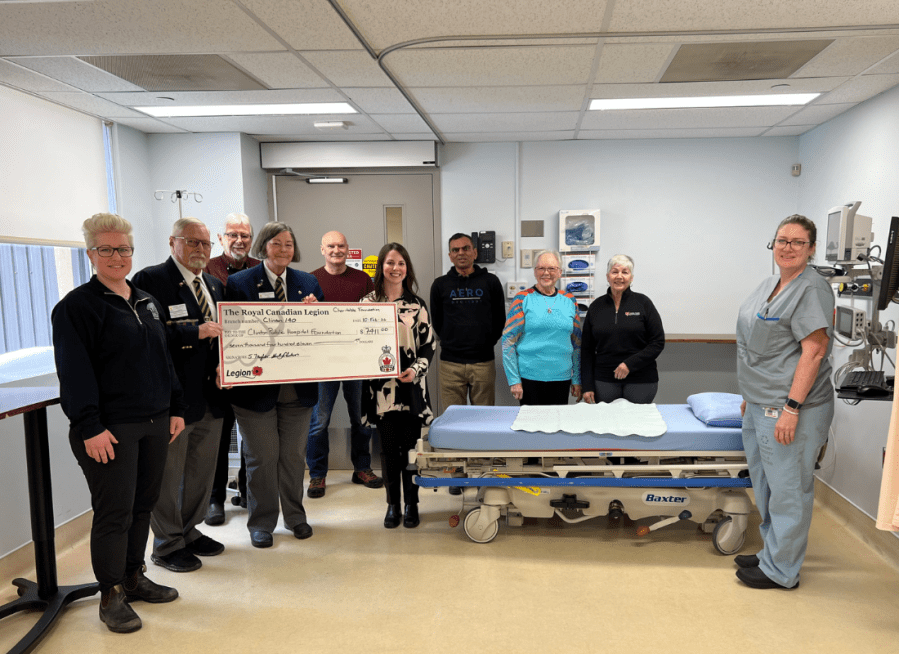 Honouring Community Support: Thank You to the Royal Canadian Legion